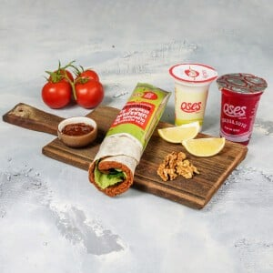 ÇİĞKÖFTE DÜRÜM+TATLI MENÜ