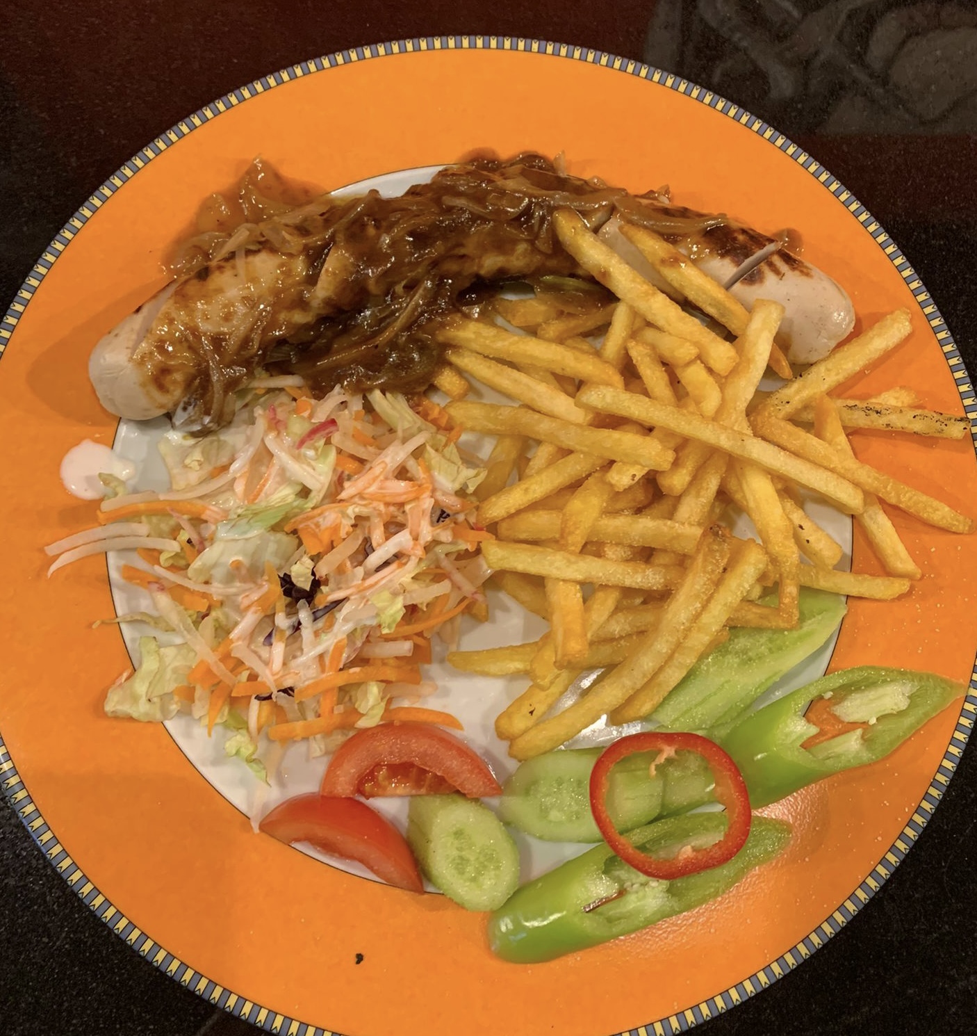 Bratwurt Menü