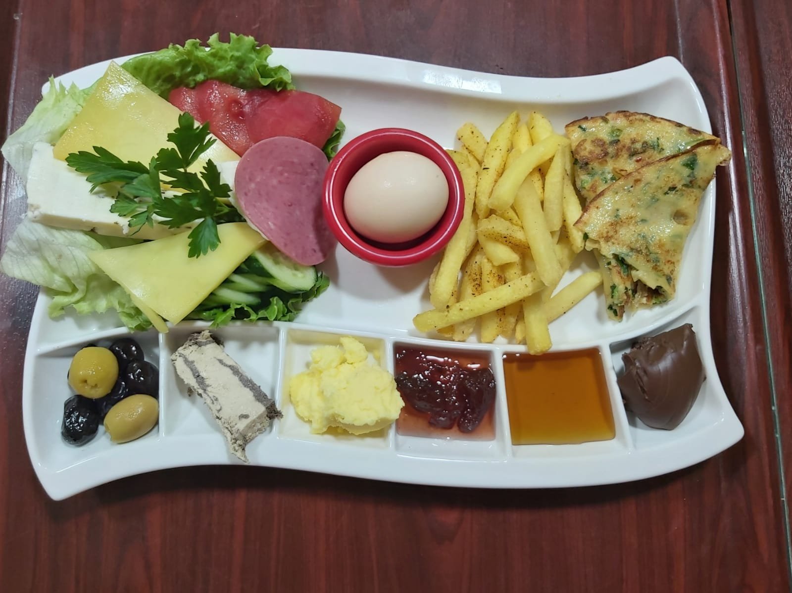 Günlük Kahvaltı Tabağı