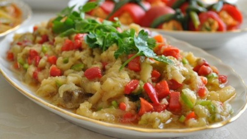 Közde Patlıcan Salata / Grilled Eggplant Salad                                                 