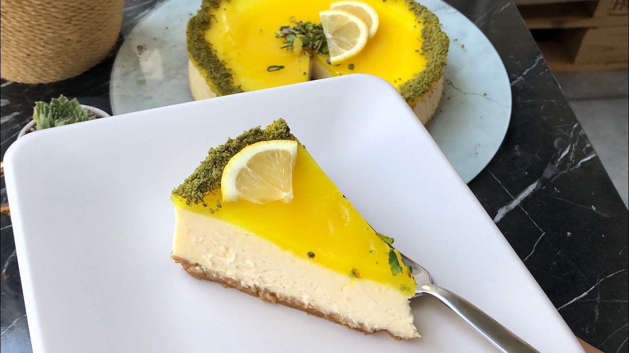 Limonlu Cheesecake / Lemon Cheesecake