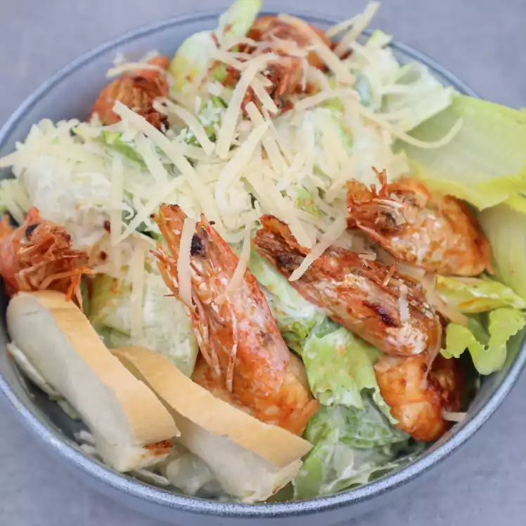 Shrimp Caesar Salad