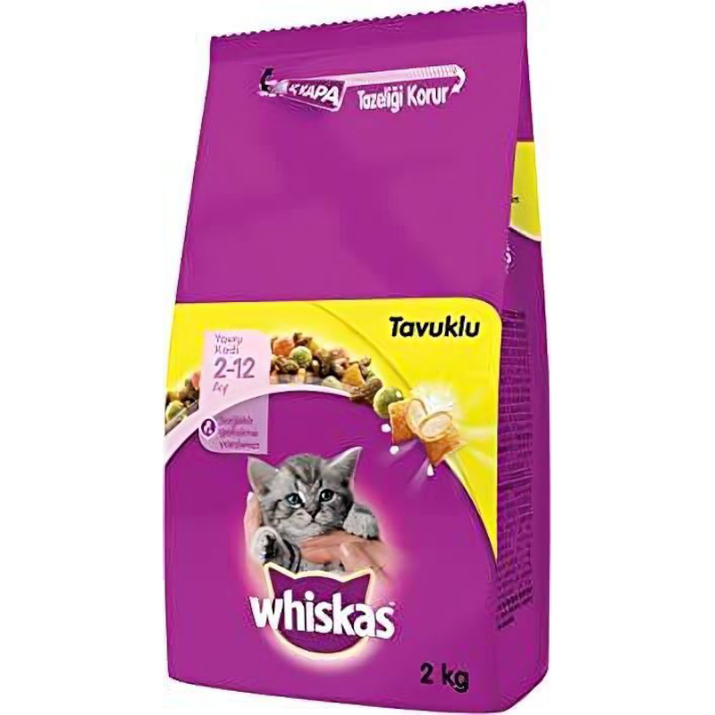 Whiska Yavru Kedi Maması (2Kg)