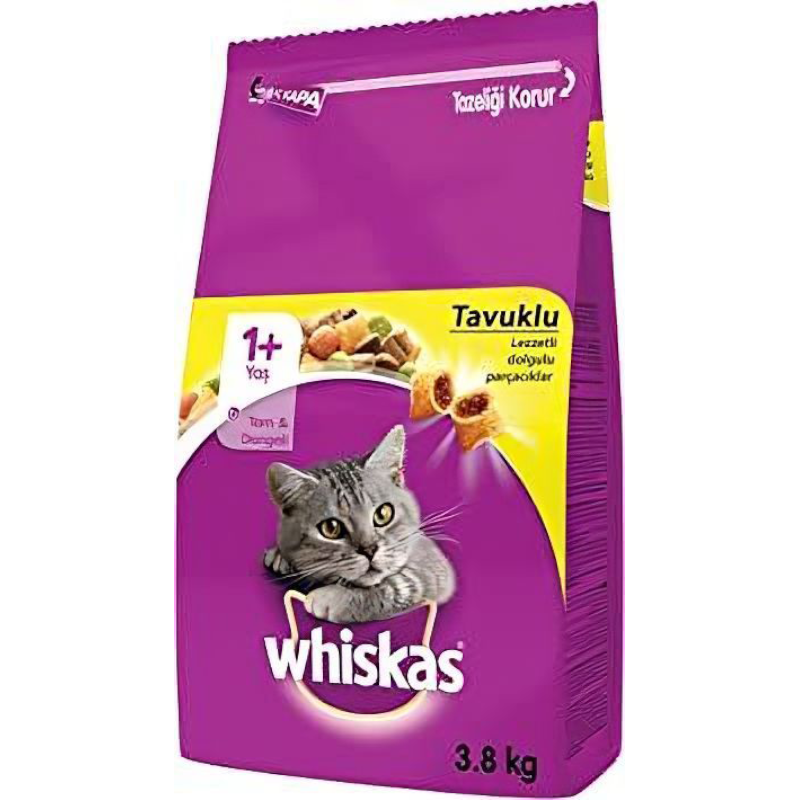 Whiska Yetişkin Kedi Maması (3.8Kg)