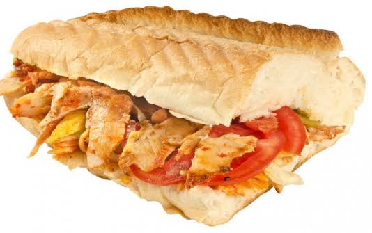 Yarım Ekmek Tavuk Döner 