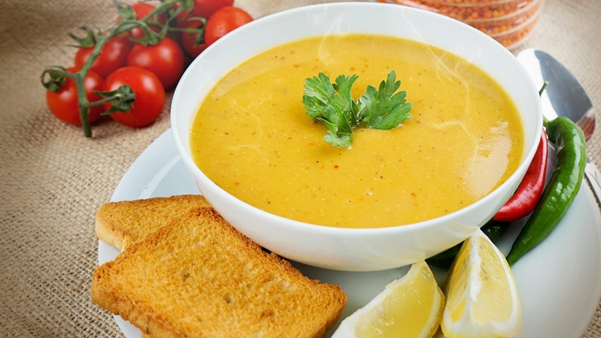 Vegan lentil soup