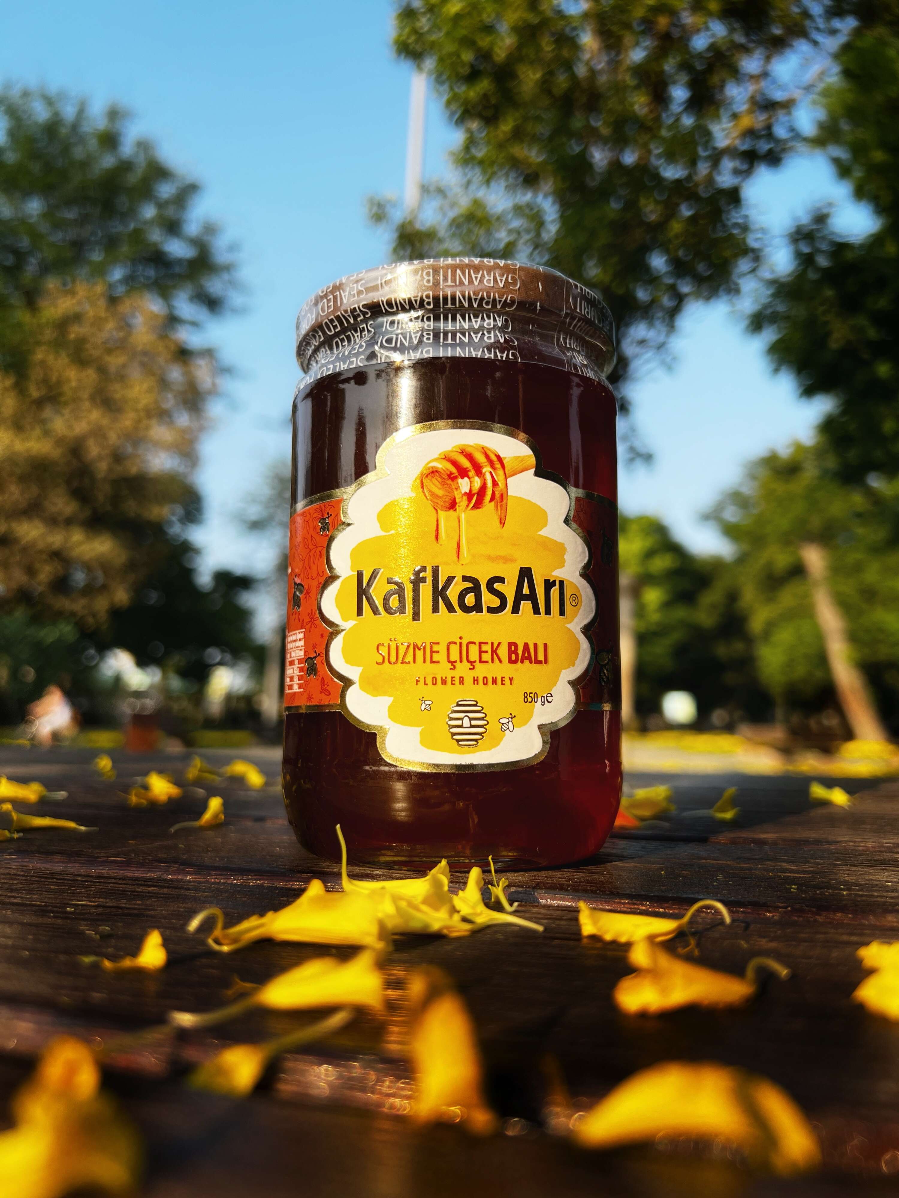 Süzme Çiçek Bal Kavanoz 850 gr