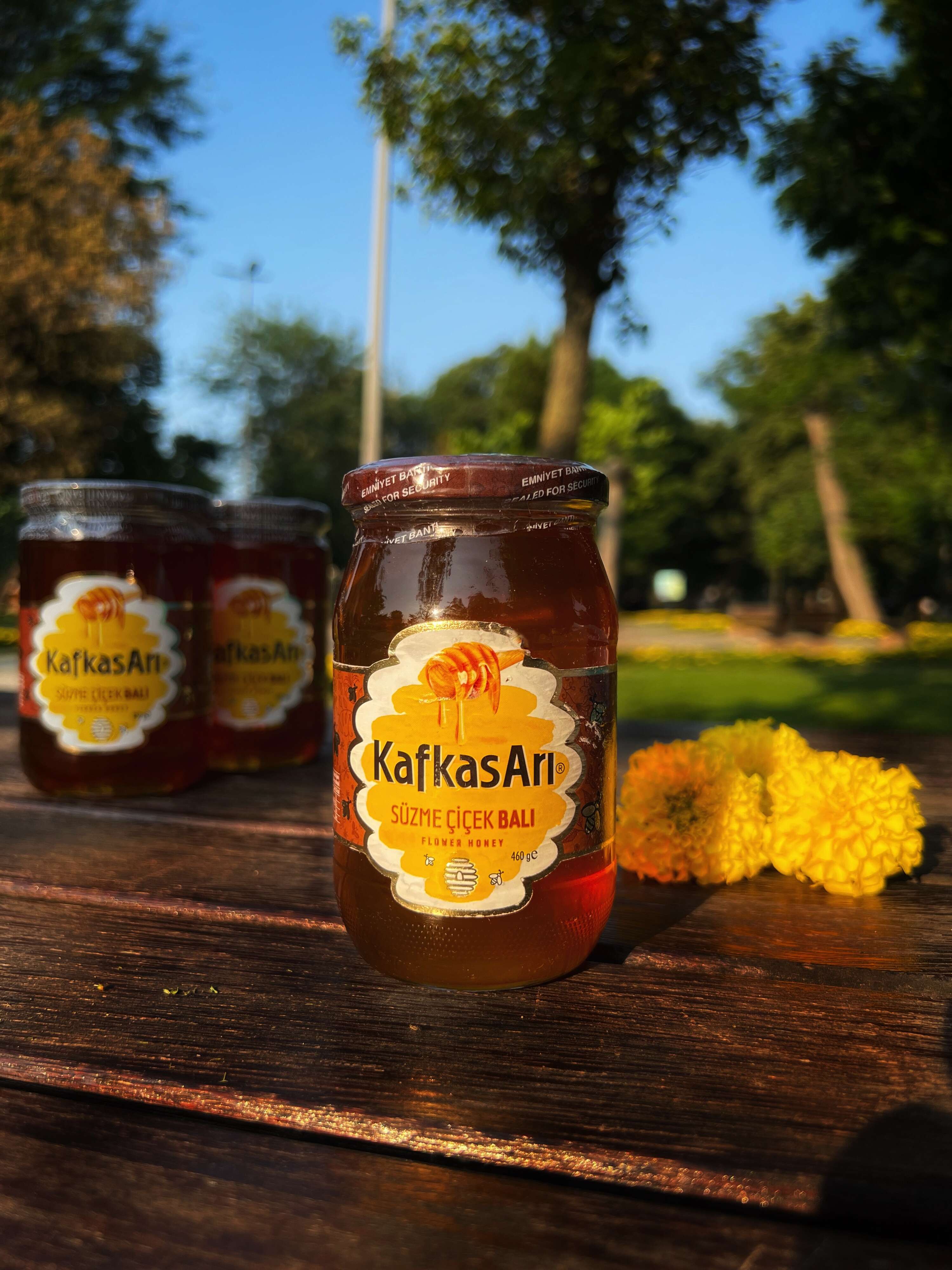 Süzme Çiçek Bal Kavanoz 460 gr