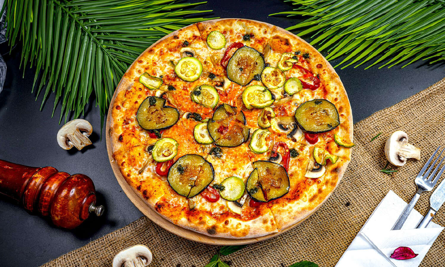 Vejetaryen Pizza