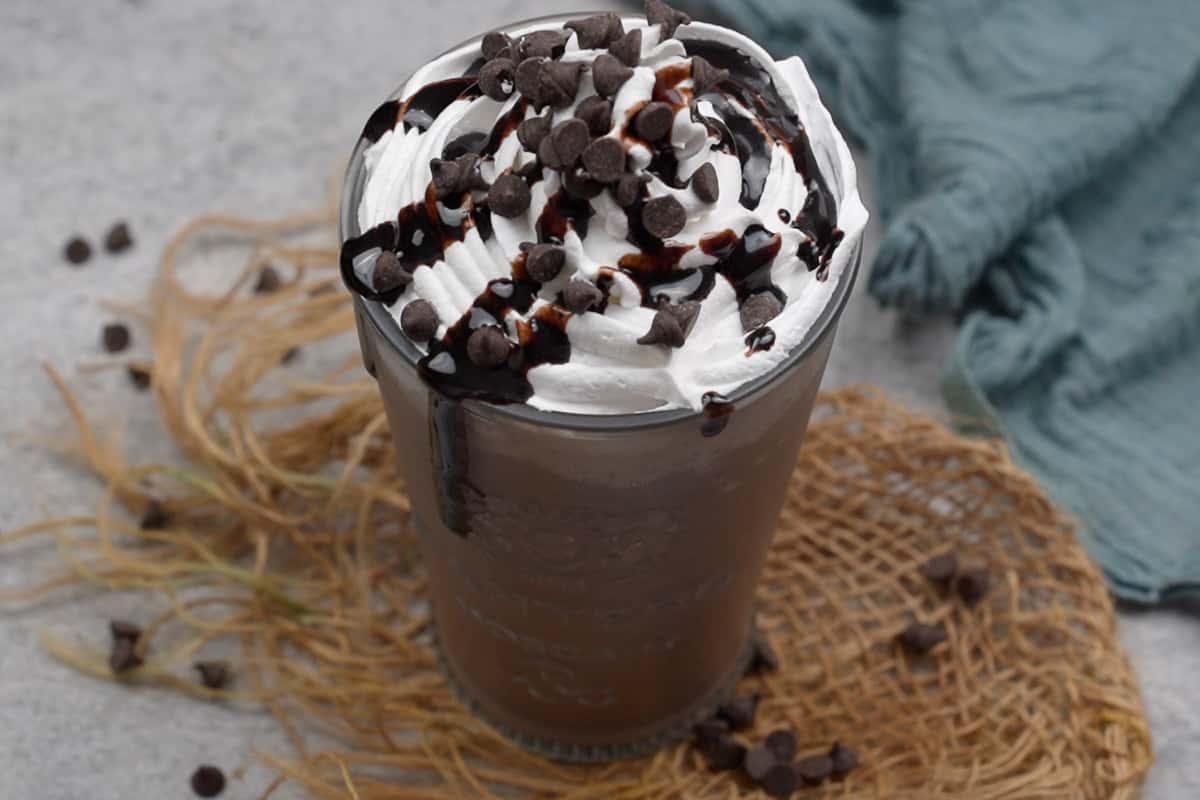 CHOCOLATE FRAPPE