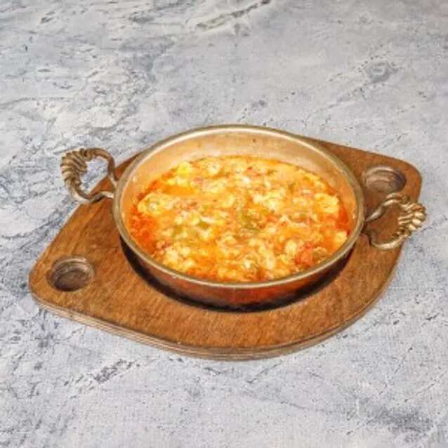 Menemen soğanlı-sarımsaklı