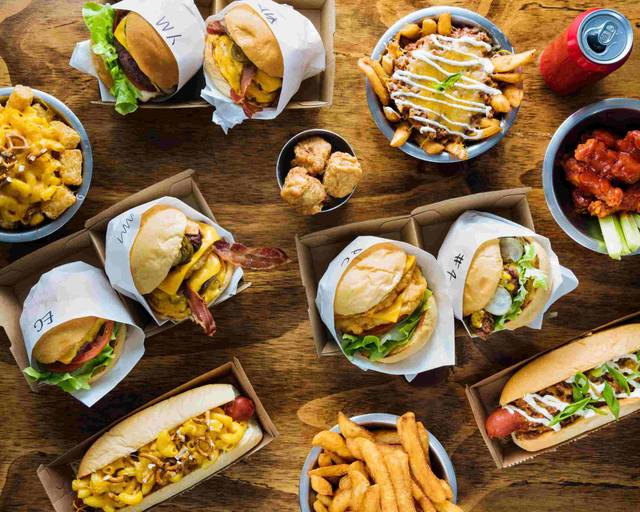Burgerlər, Şaurmalar və garnirlər