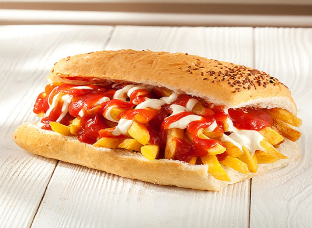 Burger Soslu Patso Ekmek