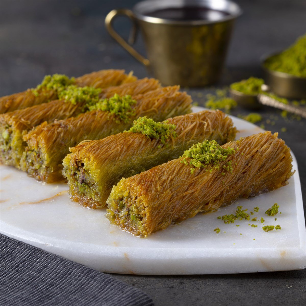 Baklava premium de Birmanie Kadayif Pistache