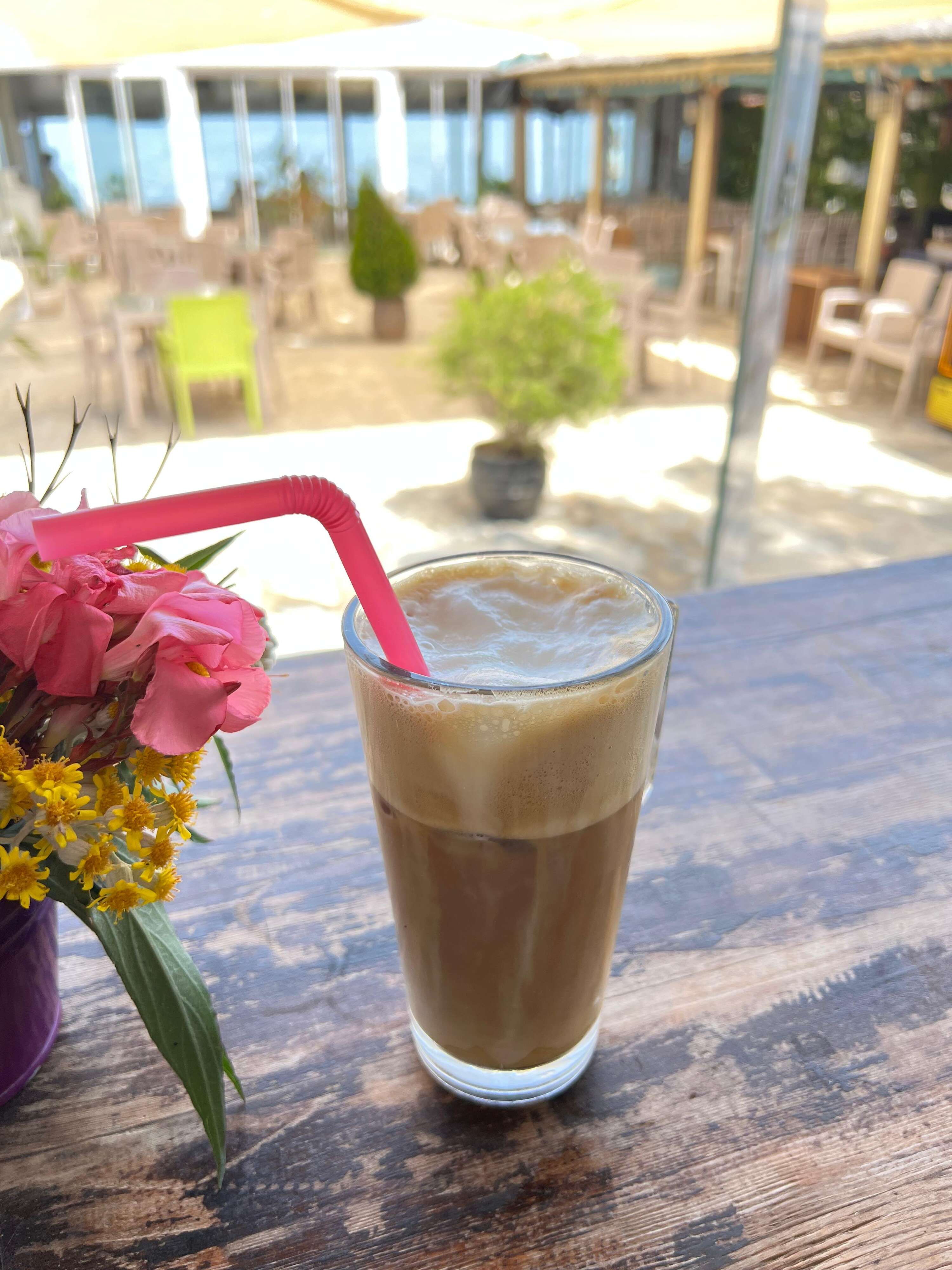 Ice latte