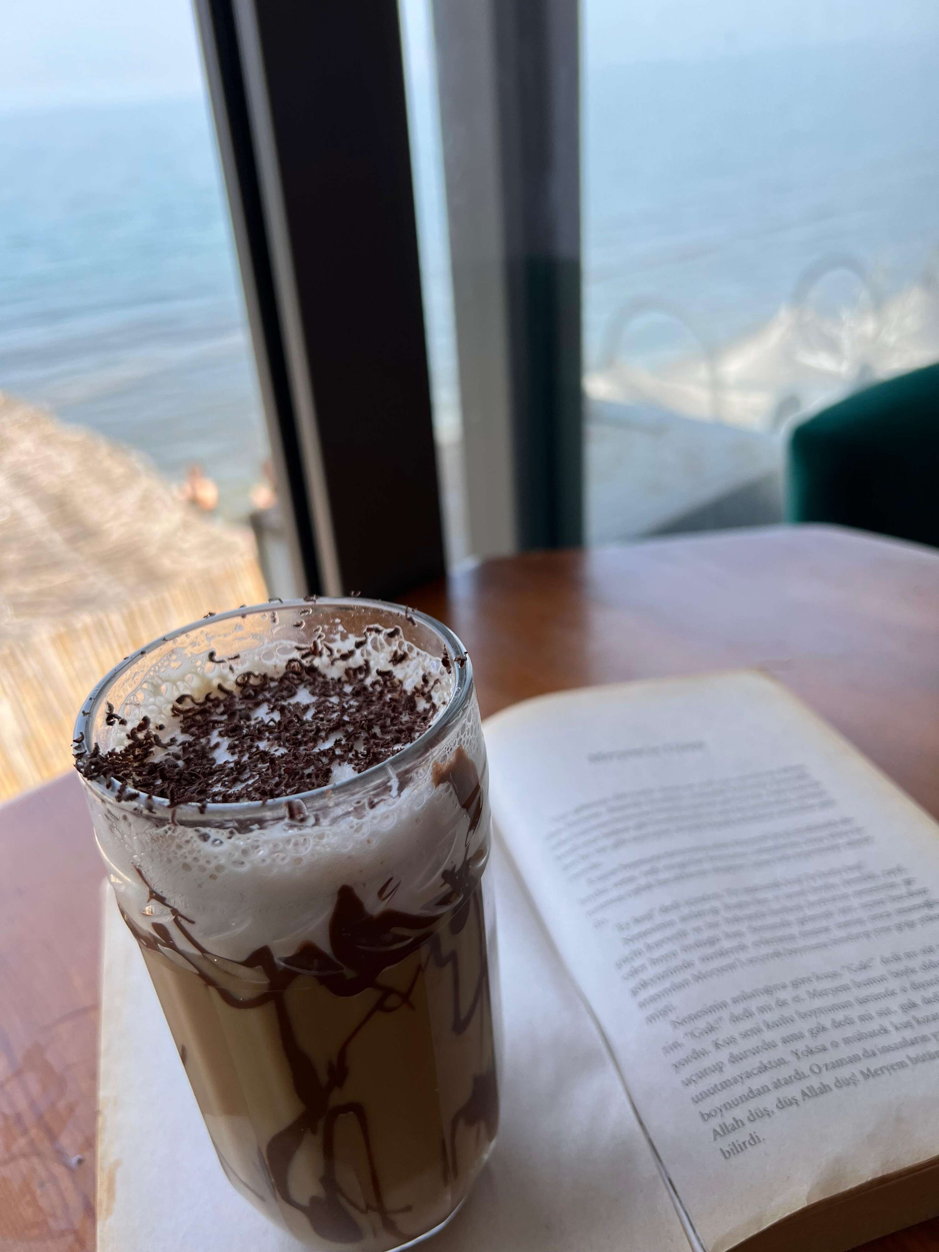 Ice mocha chocolate