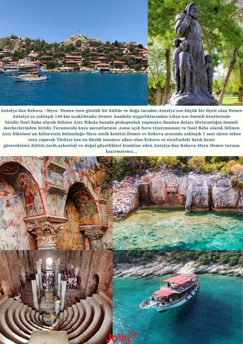 demre myra kekova 