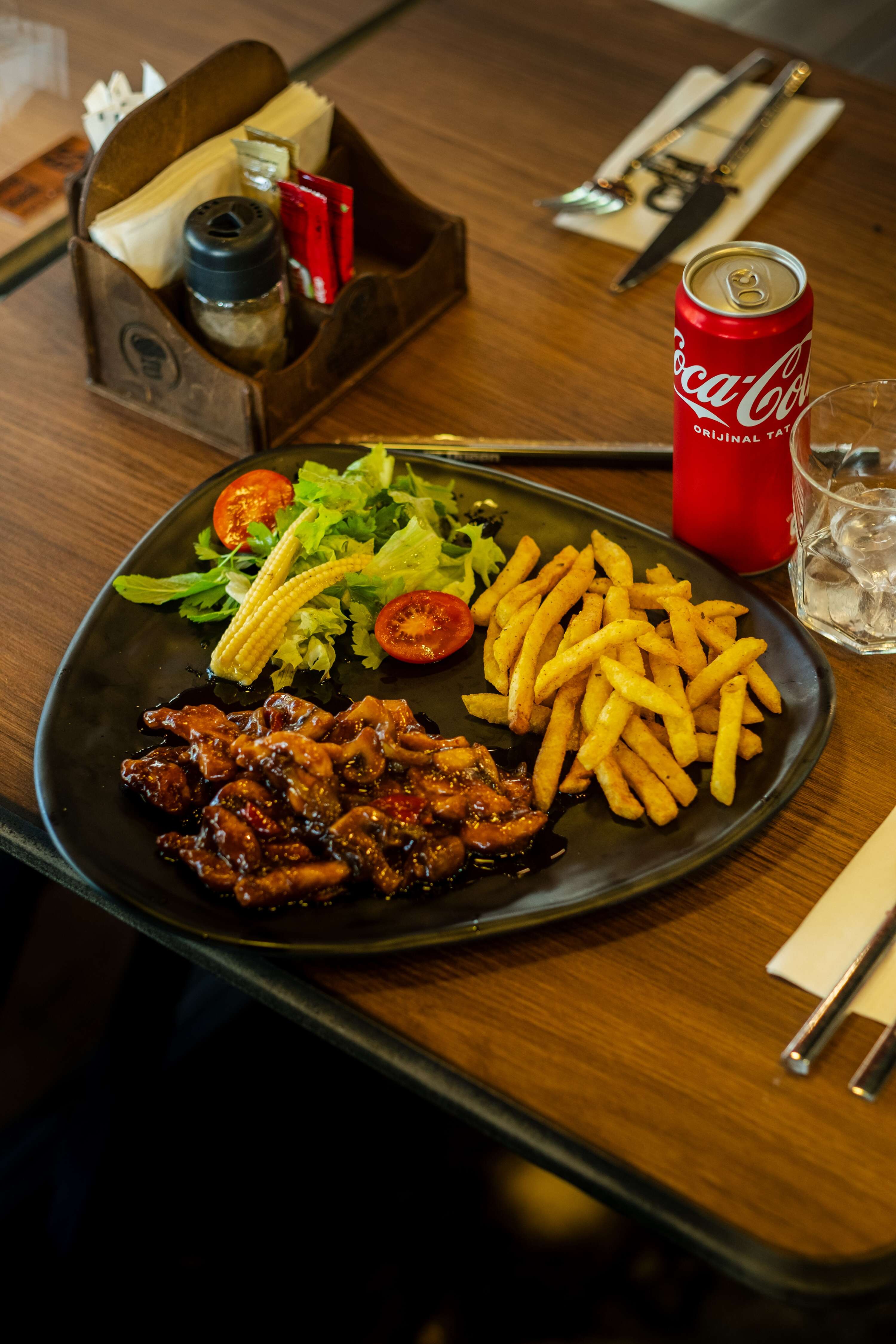 BBQ ve Chedar Soslu Tavuk