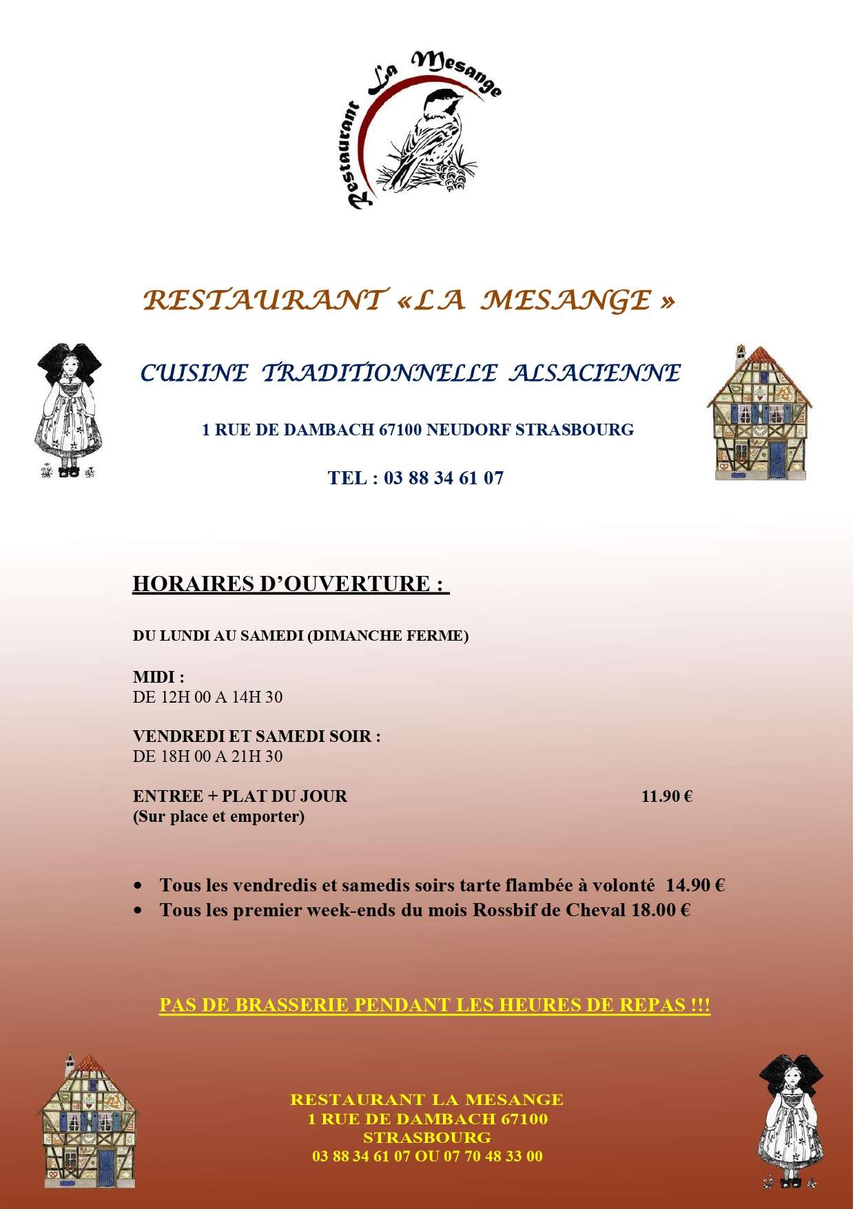 LA MESANGE