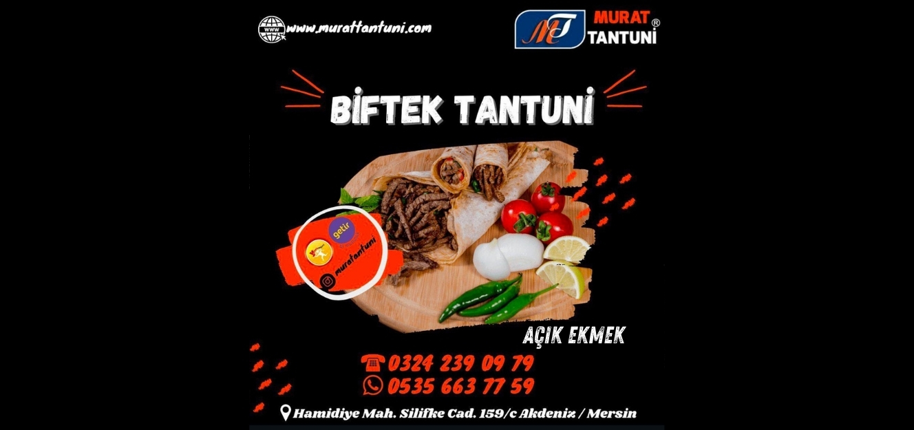 Biftek Tantuni - Açık Ekmek
