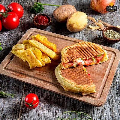 Kaşarlı Bazlama Tost