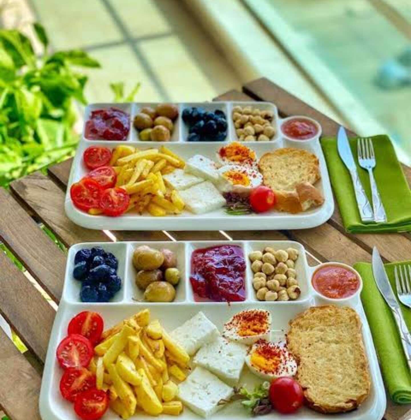 Happy kahvaltı tabağı
