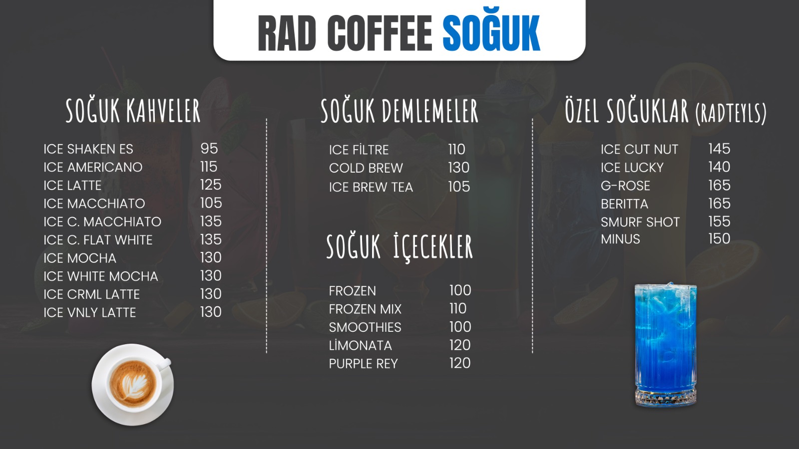 SOĞUK İÇECEKLER