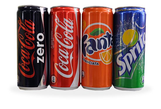 Cola - Zero-Fanta-Sprite 330 ml