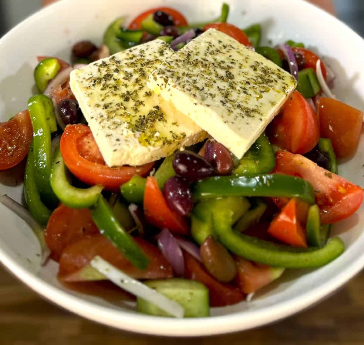 Horiatiki  ,Greek  Salata 