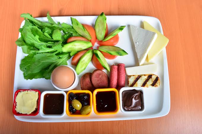 Standart Kahvaltı Tabağı