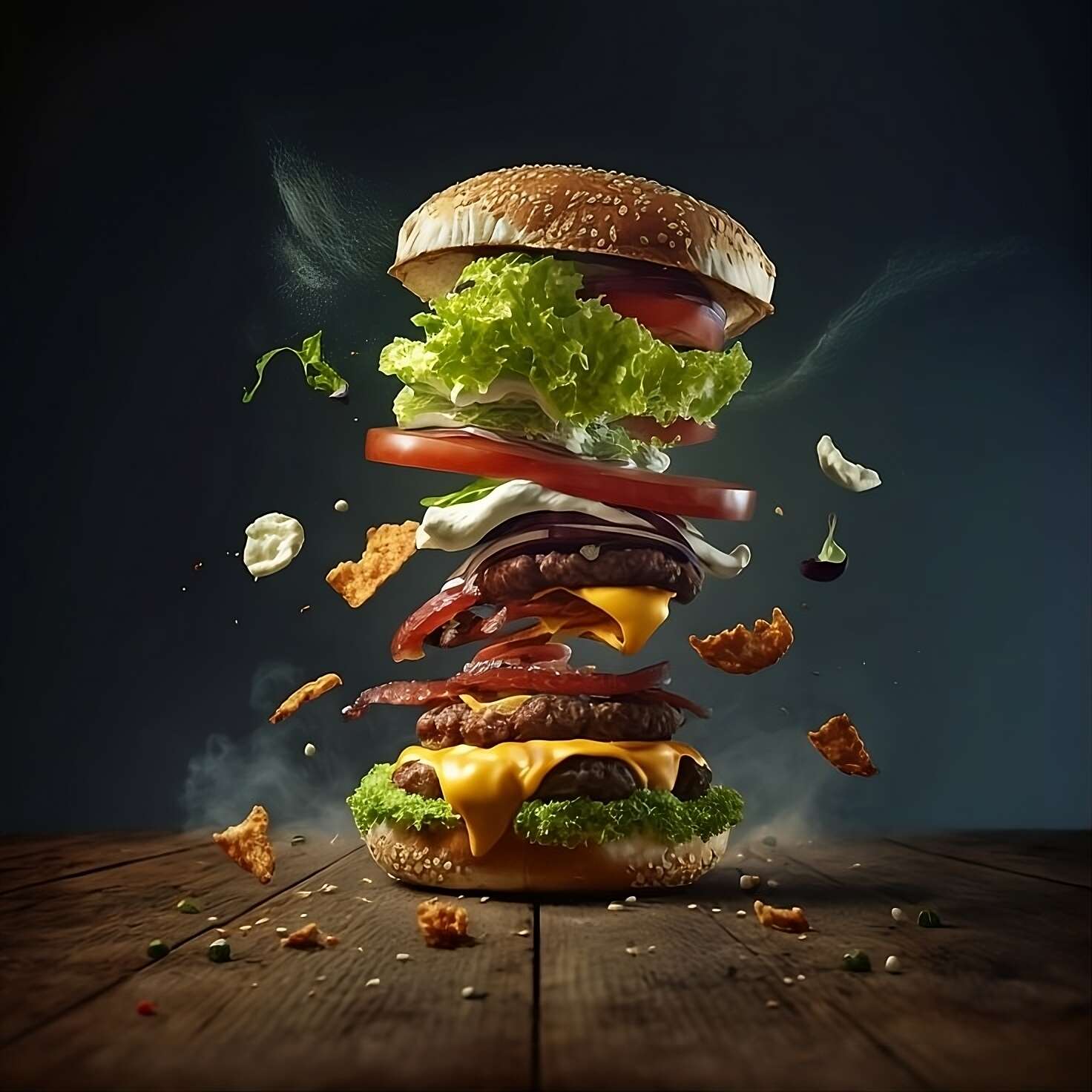 Özel Burgerinizi Oluşturun (Tavuk)
