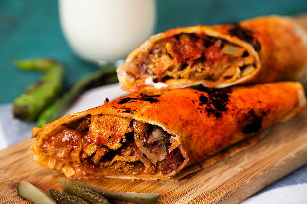 Special Sauce Snug Chicken Kebab Wrap 