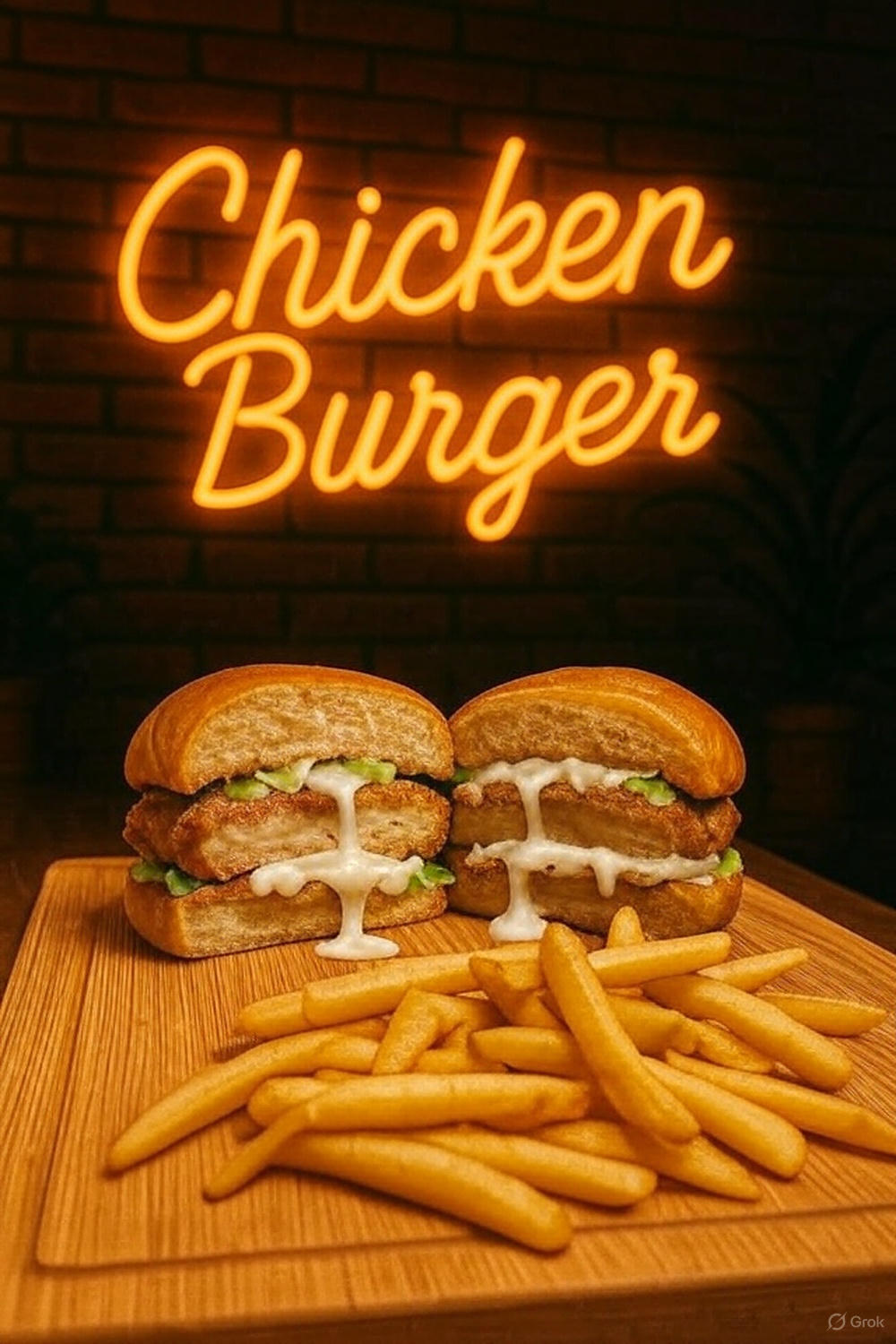 Ranch Chicken Burger 