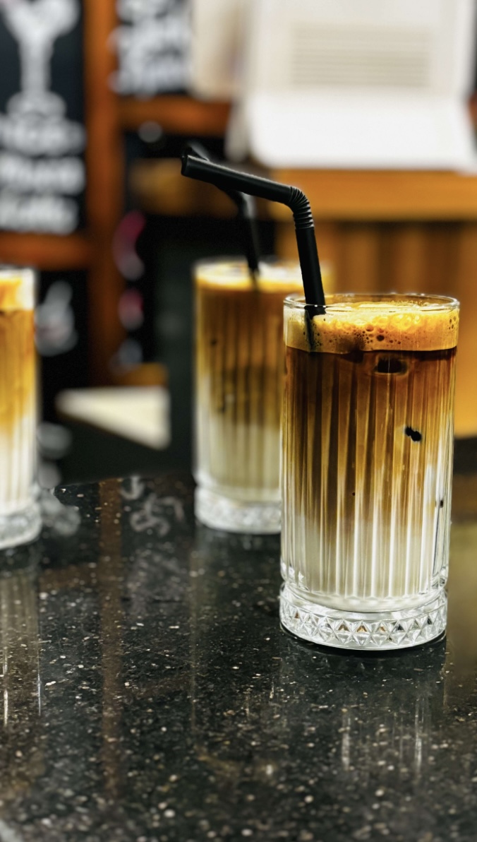 Iced Caramel latte