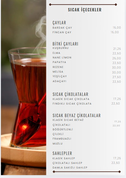 SICAK İÇECEKLER