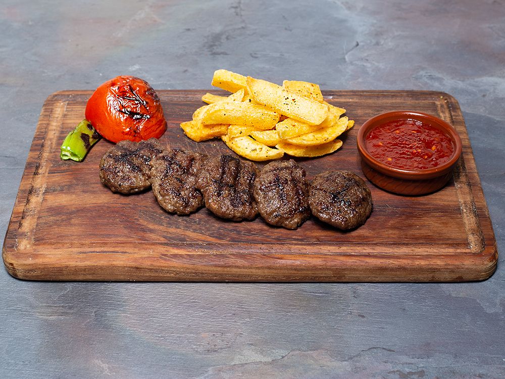 500gr Izgara Köfte Porsiyon Menü
