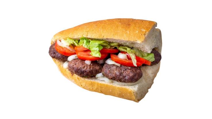 Yarım ekmek köfte 
