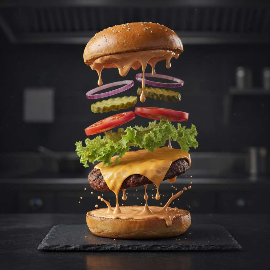 2. Klasik Cheeseburger