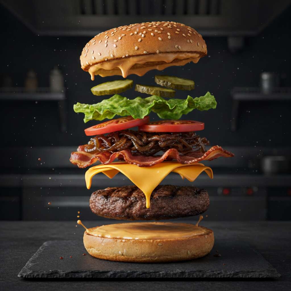 8. Bacon Burger