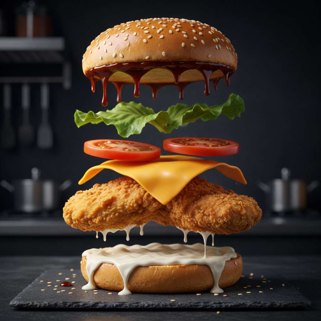 19. BBQ Tavuk Burger