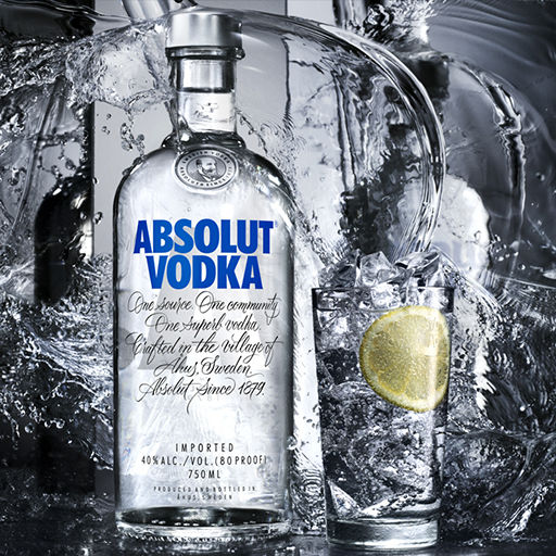 Absolut Vodka 20'cl