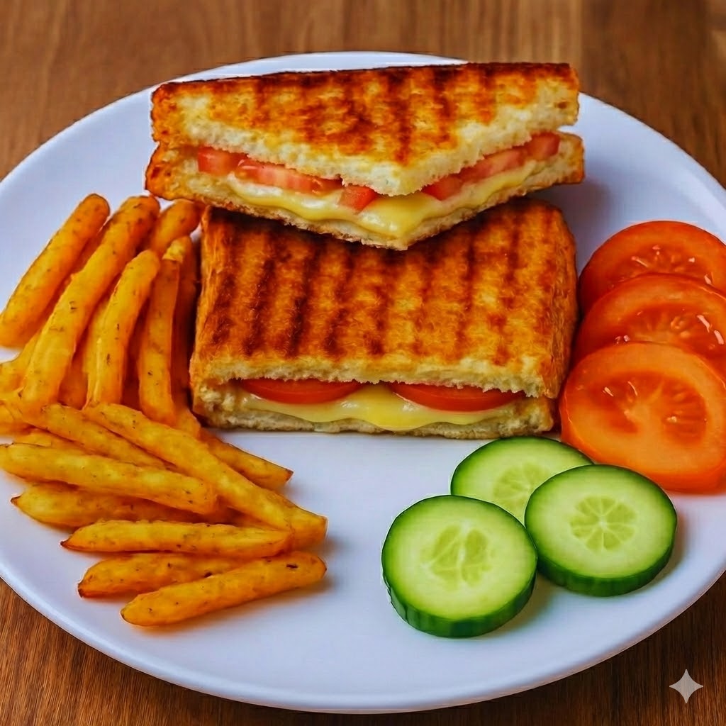 Taze Kaşarlı & Domatesli