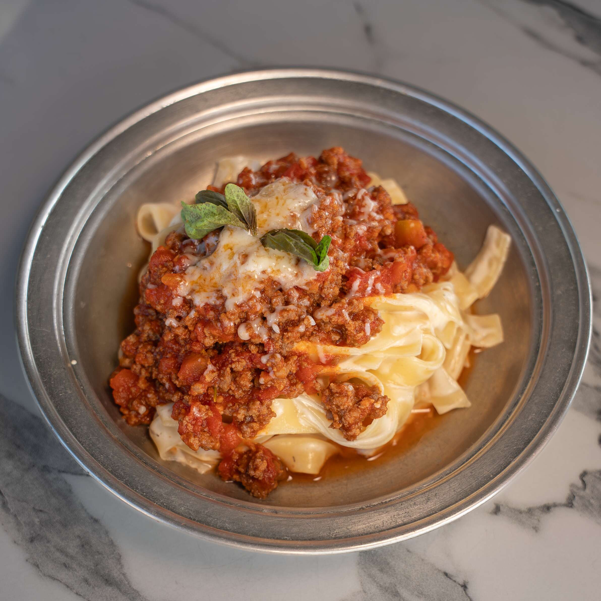 Fettucine Bolognese