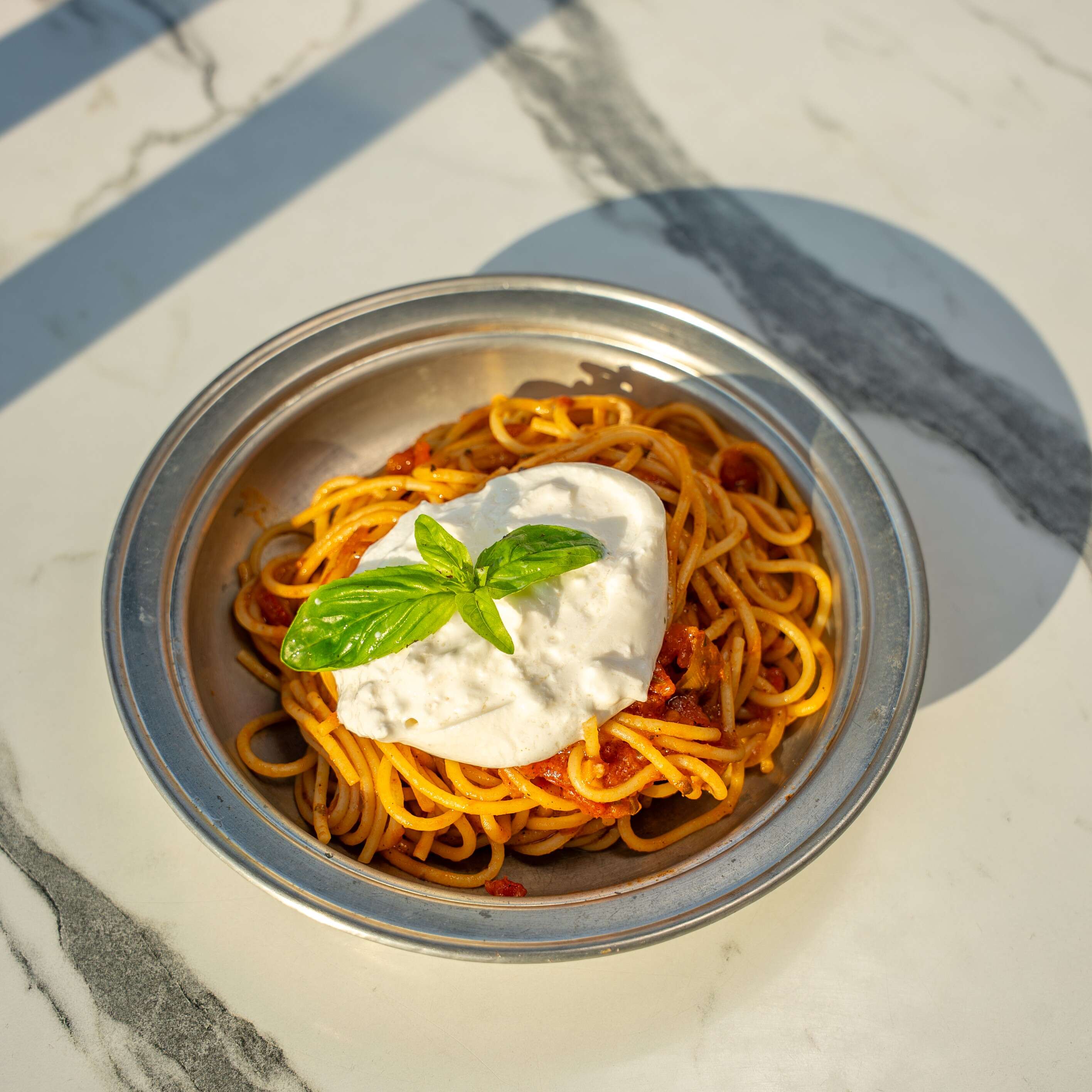 Spagetti Burrata