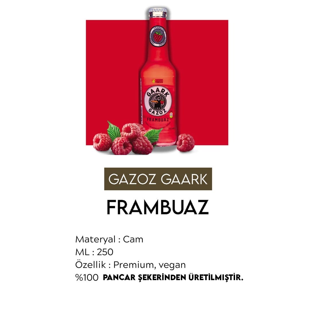 Frambuazlı gazoz