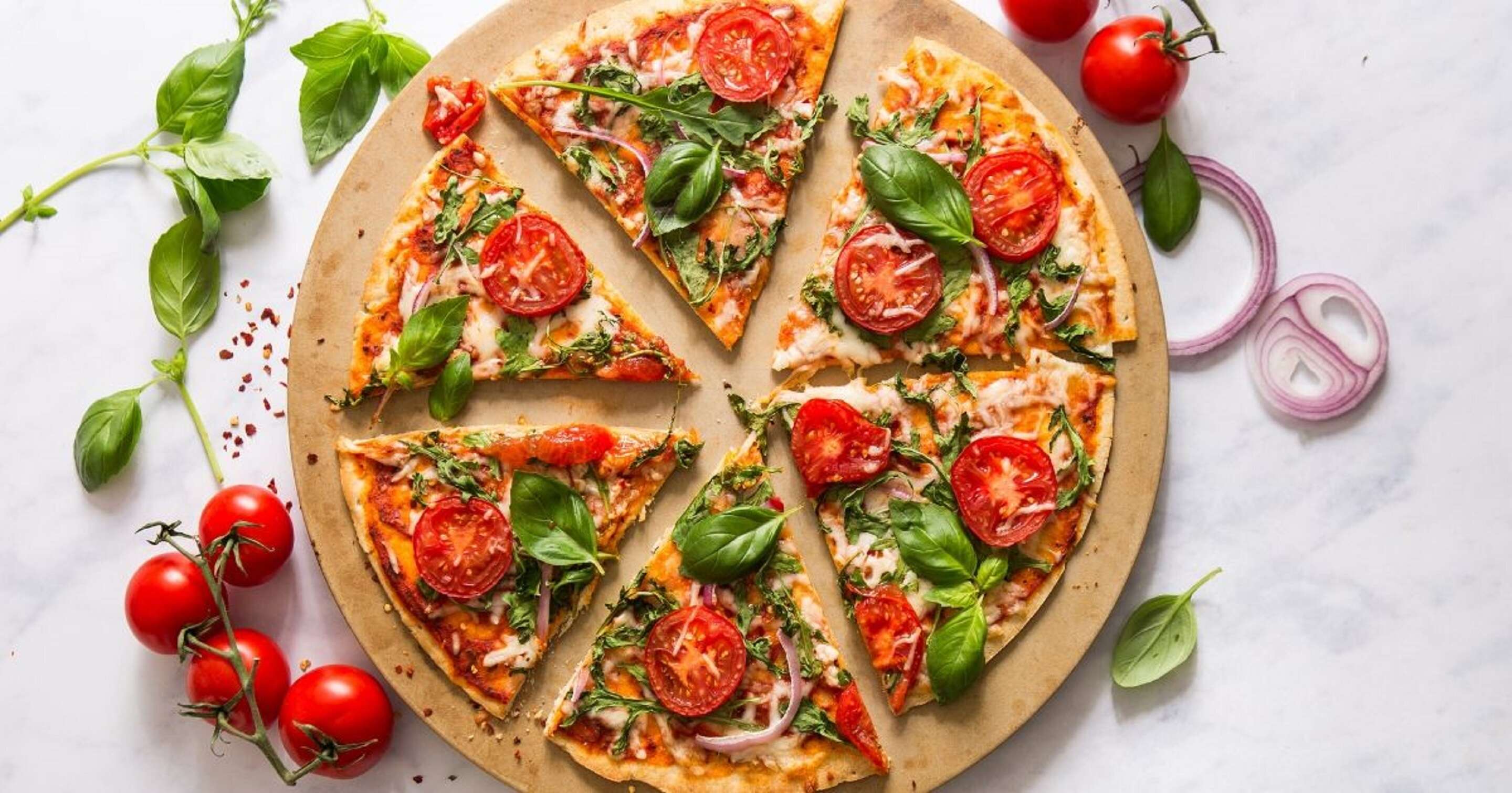 Vejeteryan Pizza (Orta Boy) 