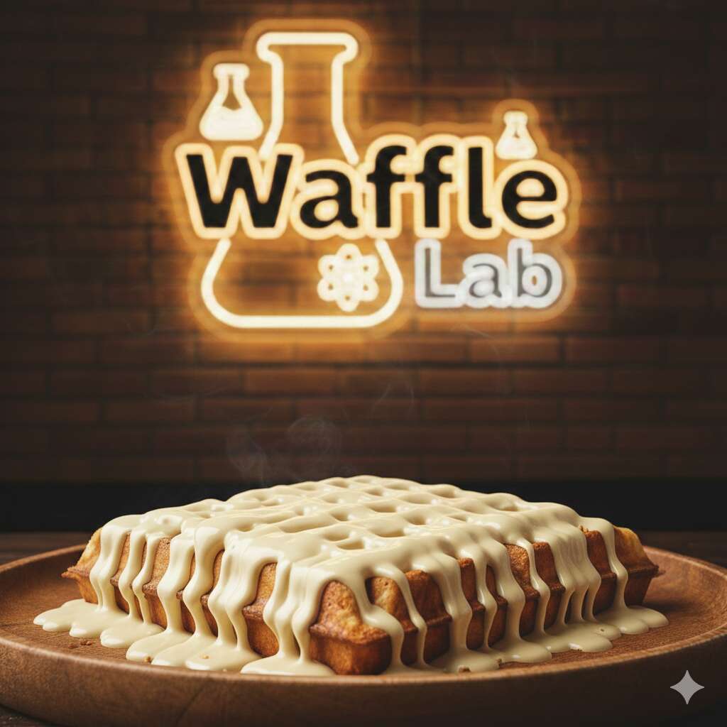 Waffle Lab Beyaz Çikolata