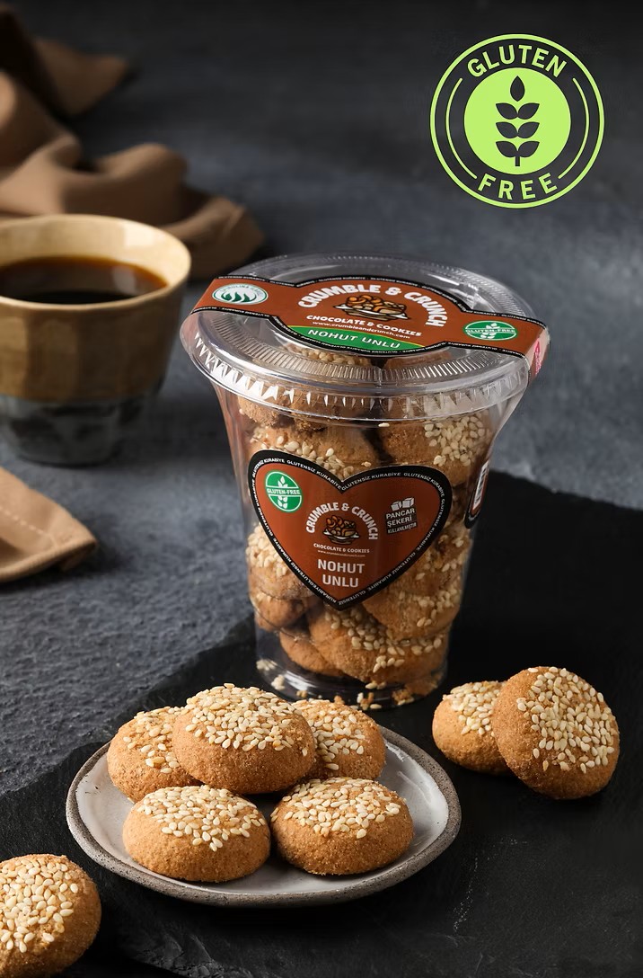 Nohut unlu Glutensiz bardak kurabiye - 125 gr