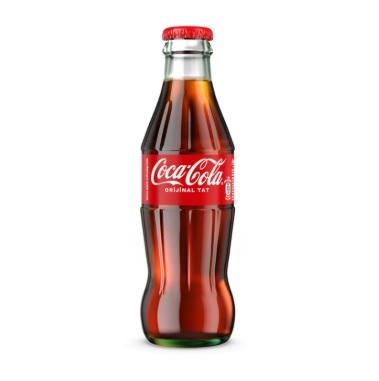 Cam şişe kola 200 ml.