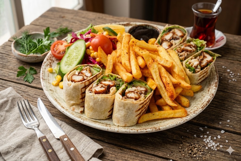 Çıtır Tavuk Wrap